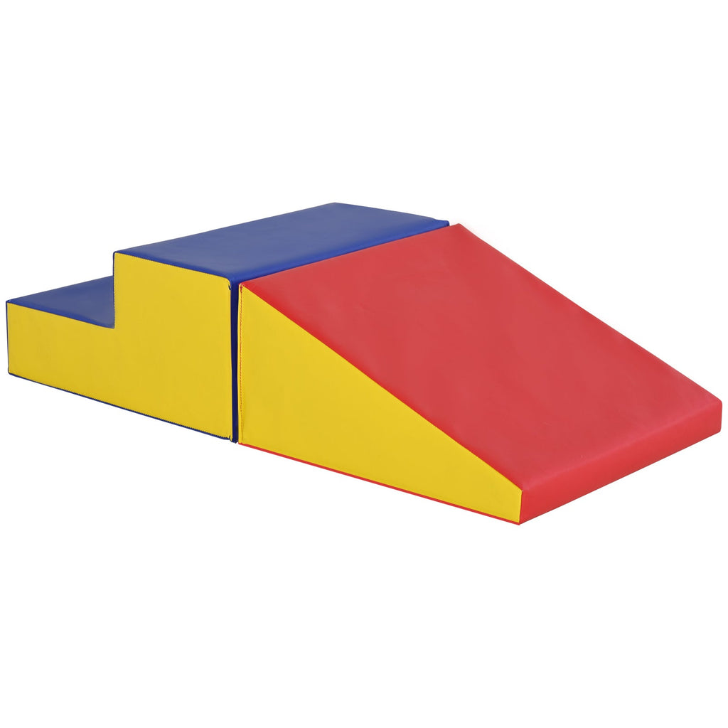 2-Piece Soft Foam Climb and Crawl Activity Playset for Kids