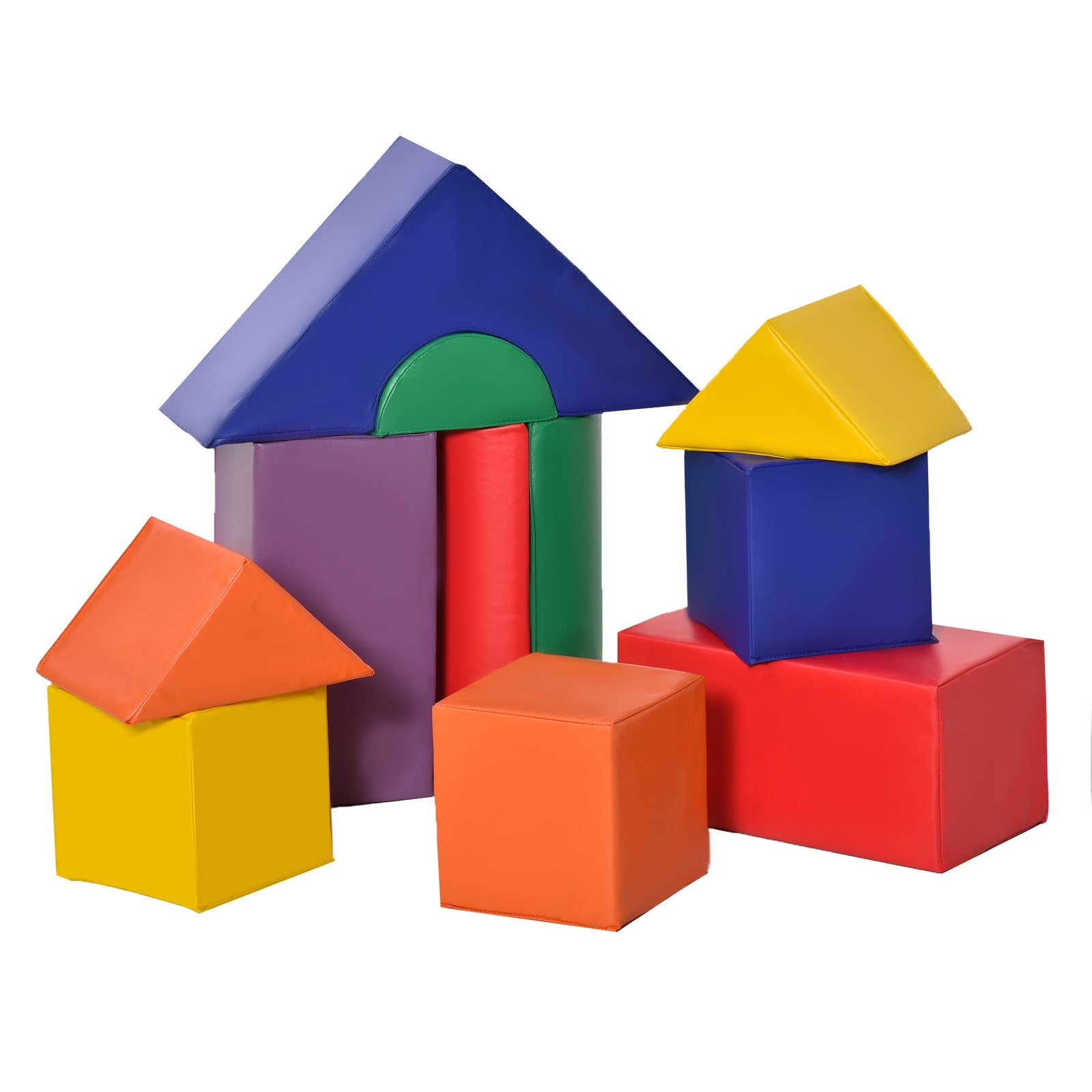 Soft Foam Climbing Blocks Play Set for Toddlers – 11 Pieces