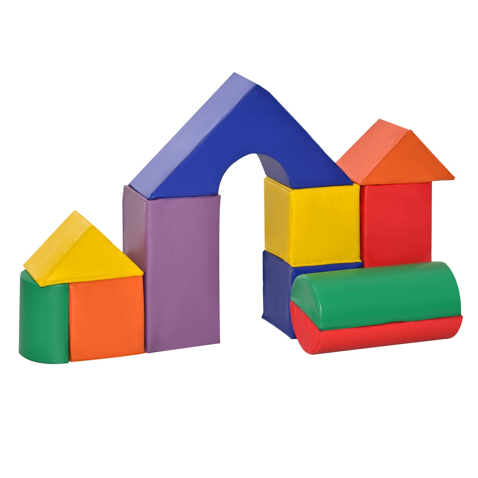 Soft Foam Climbing Blocks Play Set for Toddlers – 11 Pieces