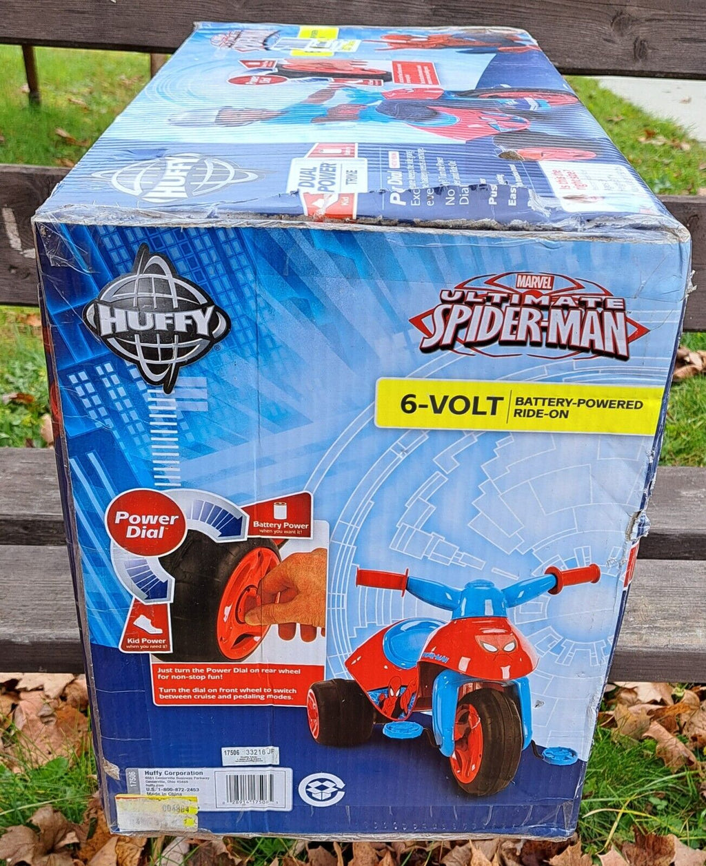 Spider-Man Marvel Huffy 6V Battery Ride On - Brand New in Box!