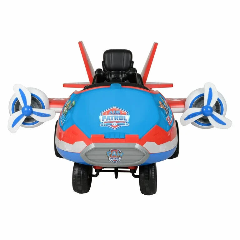 Spinning LED Propellers Ride-On with Storage and Engine Sounds - Paw Patrol Marshall 12V