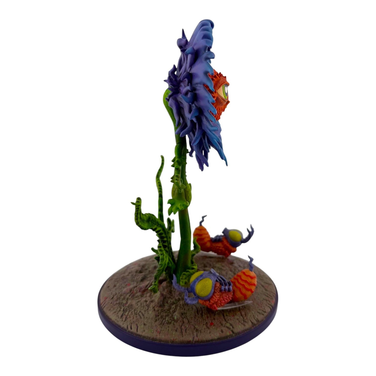 Marq Spusta "Frustrated Flower (Blue)" Sculpture