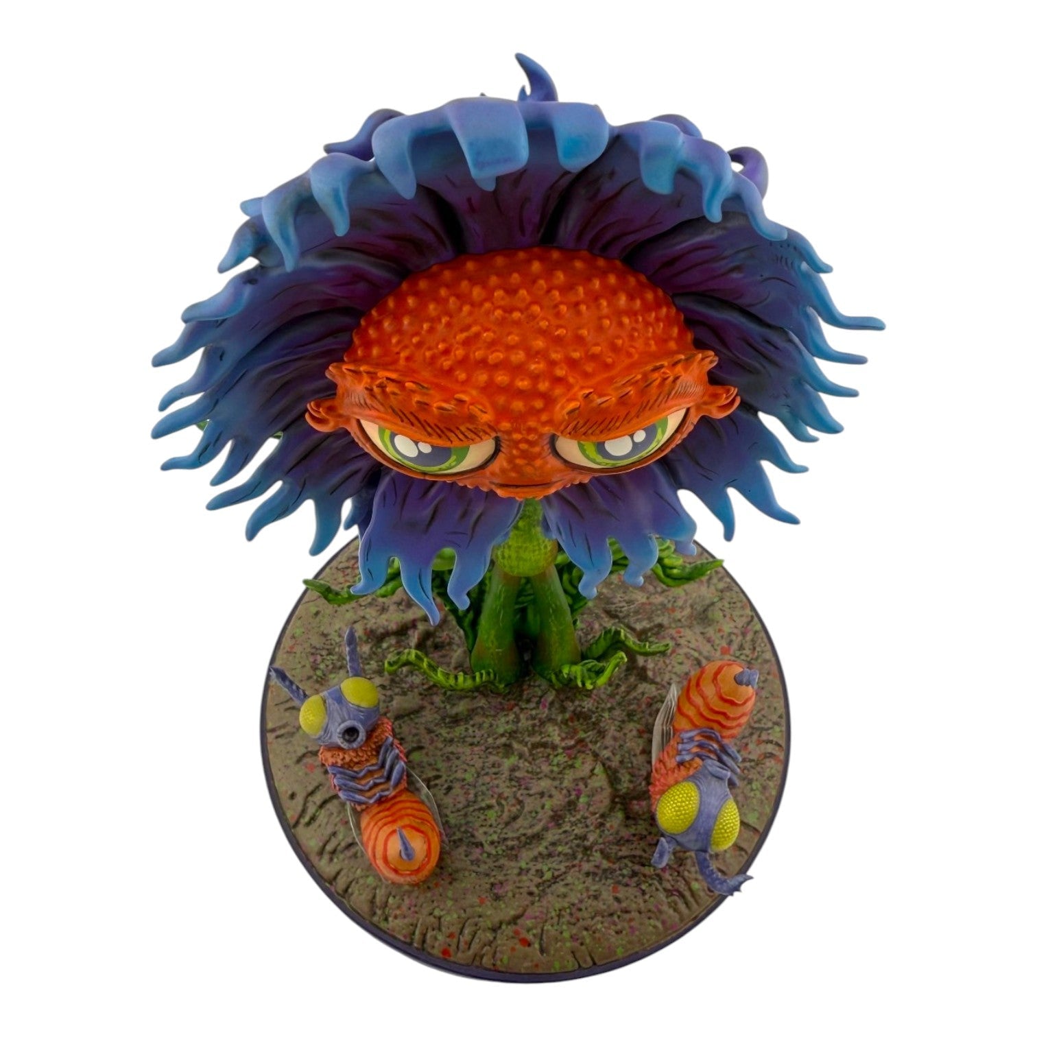 Marq Spusta "Frustrated Flower (Blue)" Sculpture