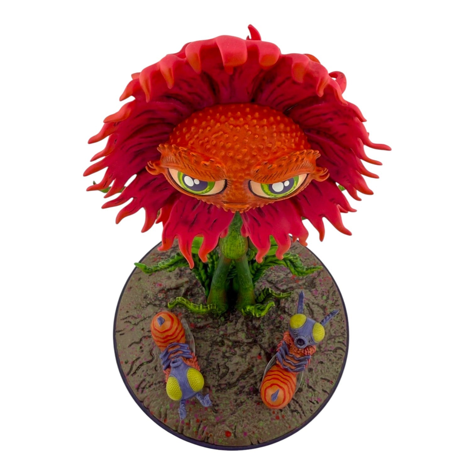 Marq Spusta "Frustrated Flower (Red)" Sculpture