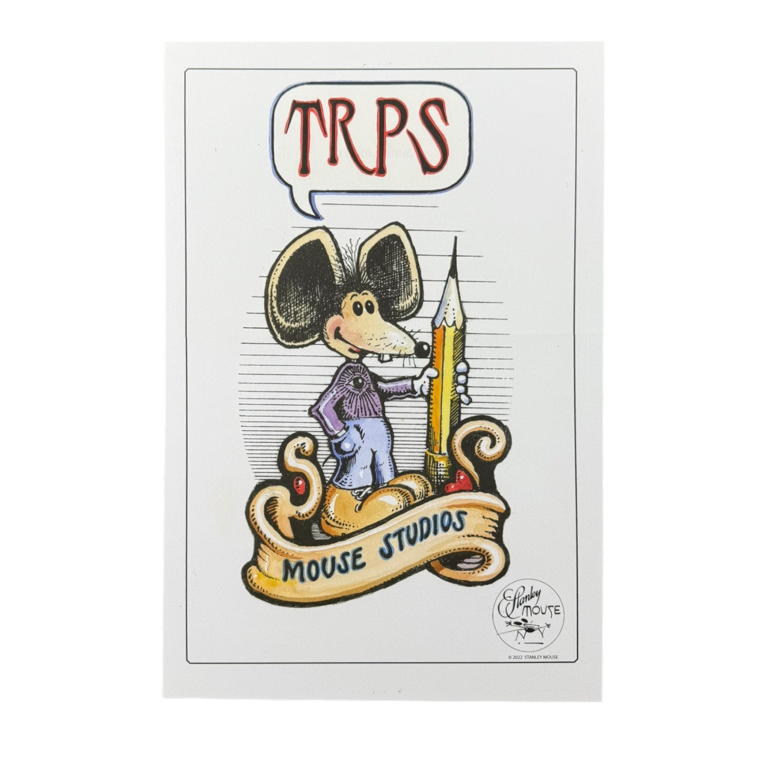 Stanley Mouse "TRPS" 2022 Poster