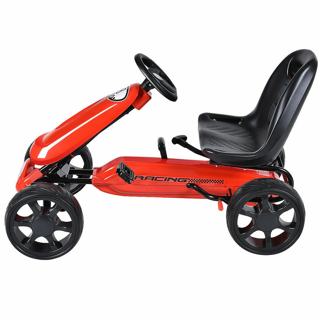 Stealth Outdoor Go Kart for Kids - Pedal Powered 4 Wheel Racer Toy