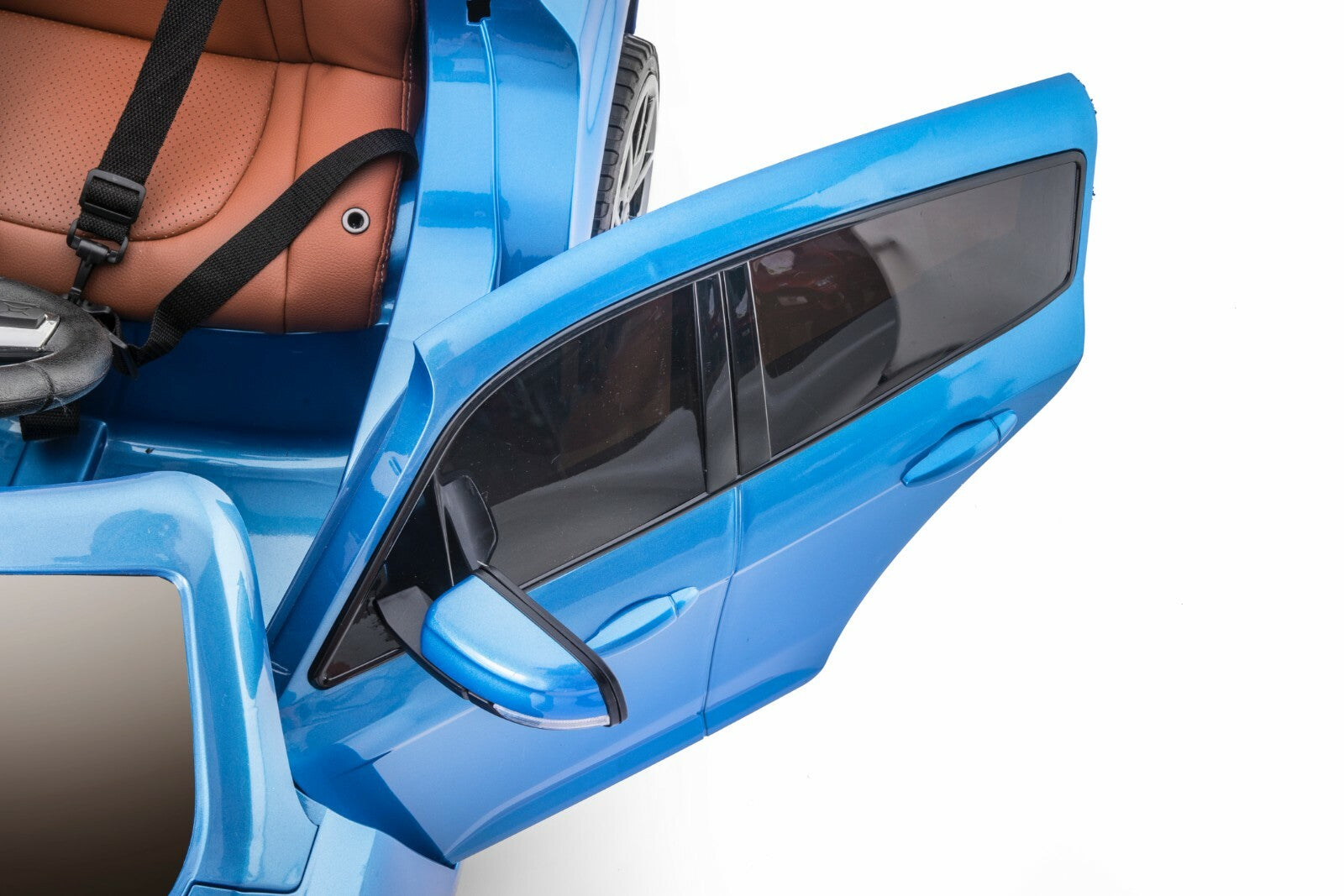 Licensed Ford Focus RS Kids Ride-On Car in Nitrous Blue