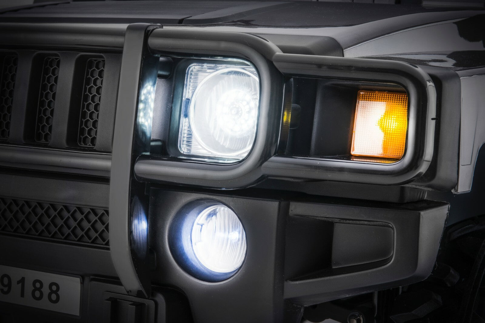 12V 4x4 Kids Ride-On Vehicle Warrior Model in Gloss Gray