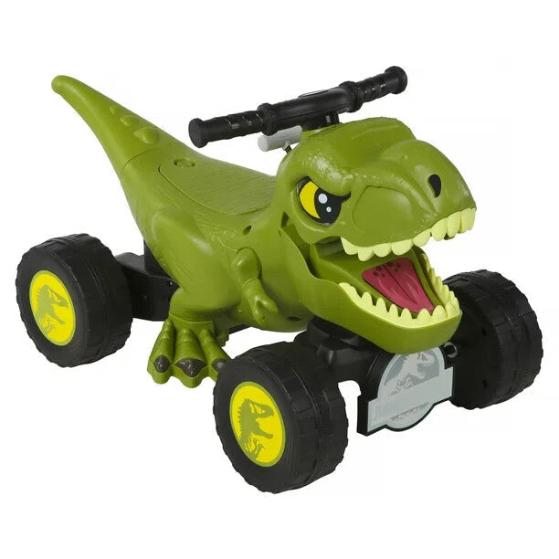 T-Rex Ride-On Dinosaur Power Car with 4 Wheels for Toddlers and Kids