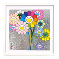 Takashi Murakami "Korin and Warhol" Print - Custom Framed
