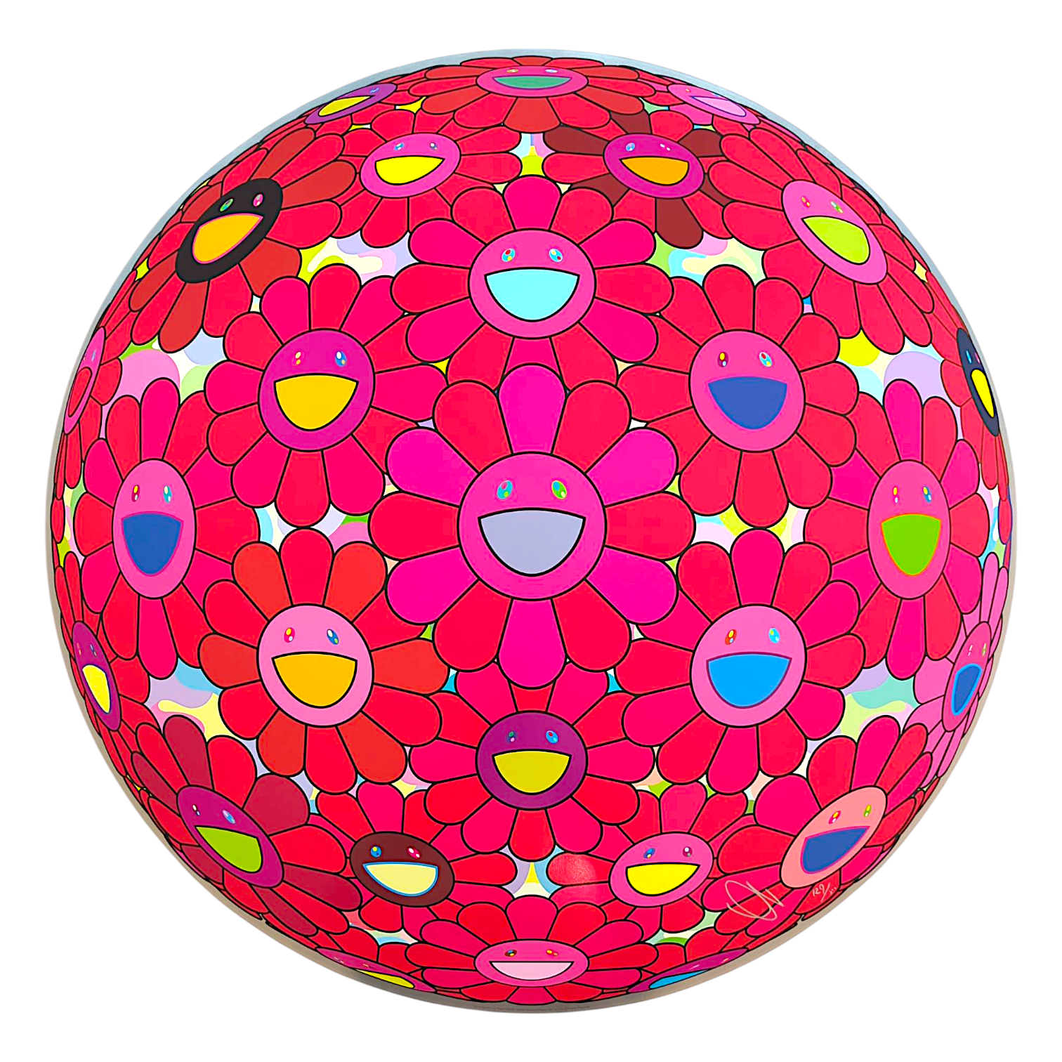Takashi Murakami "Let Us Devote Our Hearts" Print