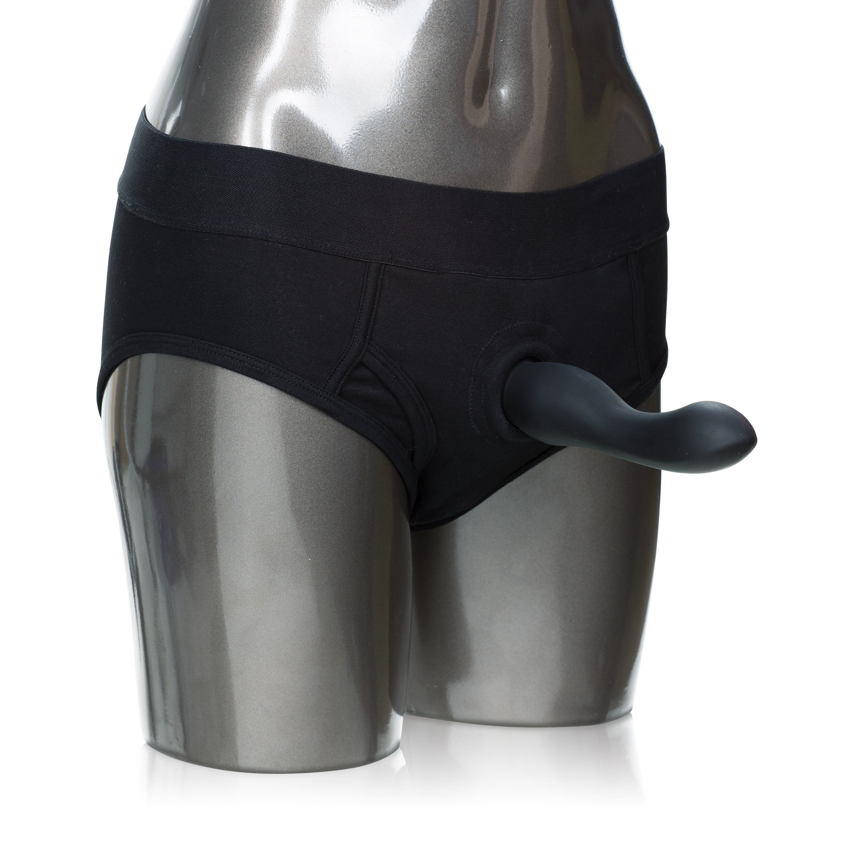 Packer Gear Brief Harness Medium/Large Black