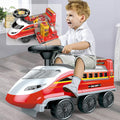 Electric High-Speed Ride-On Firefighting Rail Train Toy