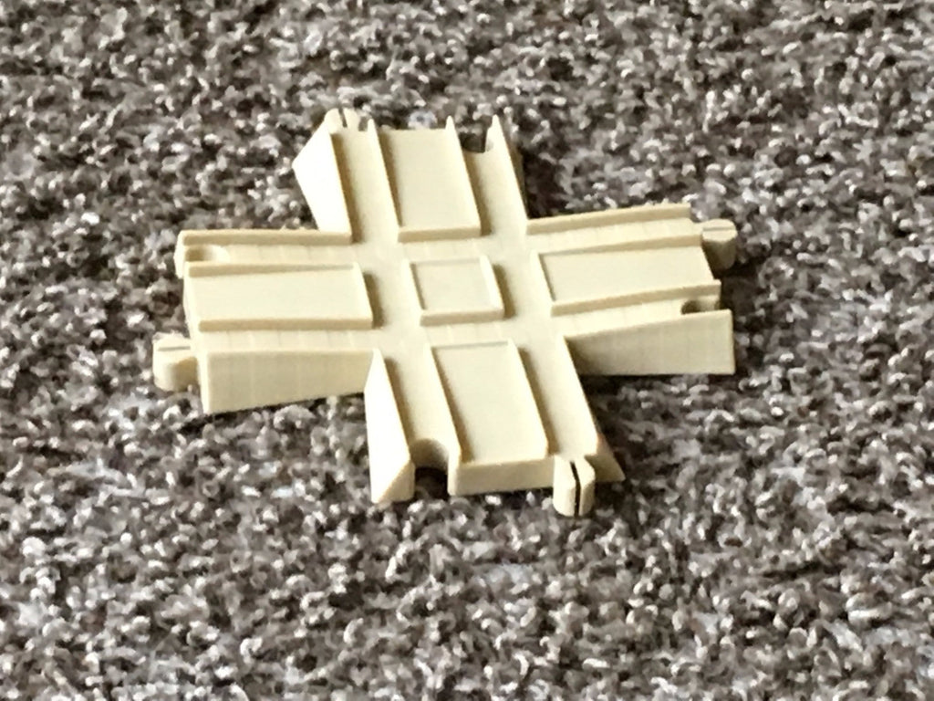 Trackmaster Crossover Railway Track for Toy Trains