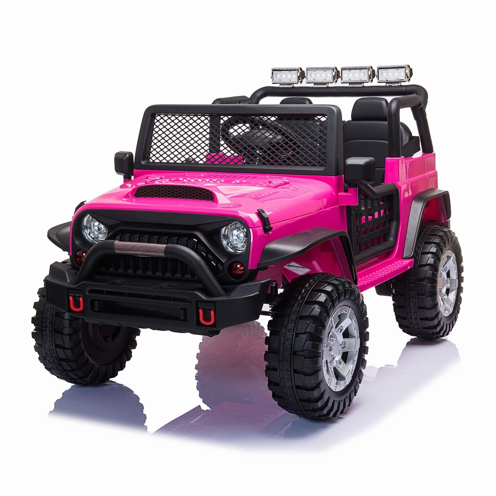 TOBBI 12V Electric Ride-On Truck with Remote Control for Kids