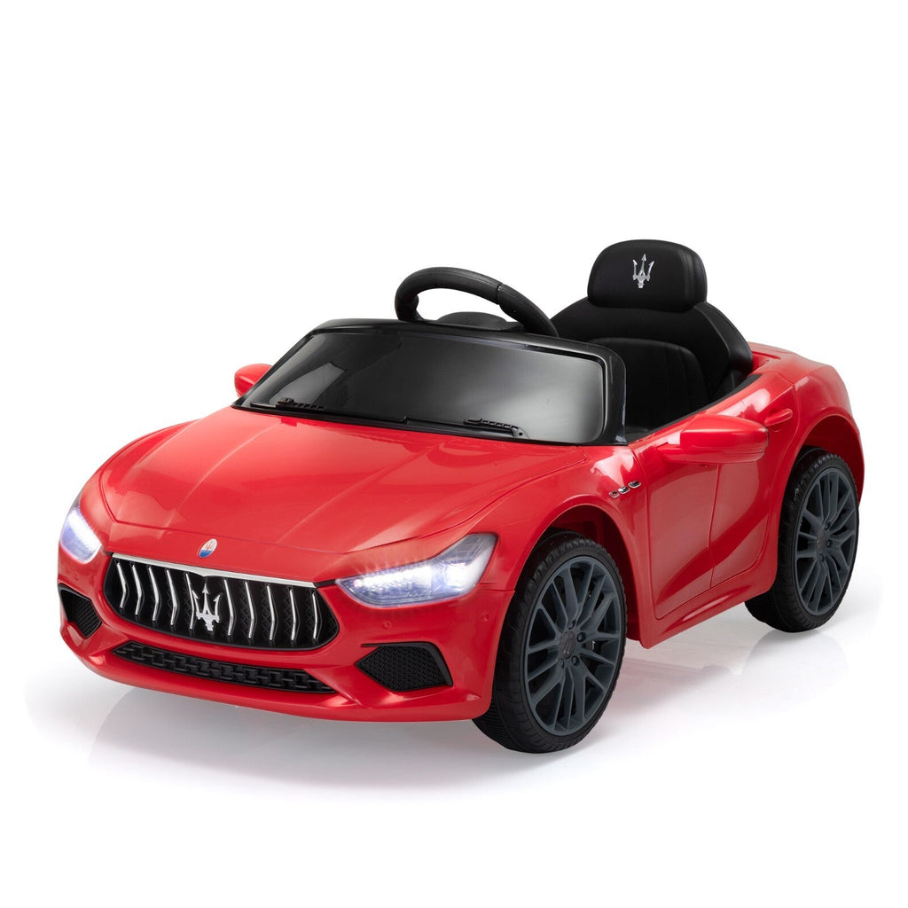 12V Licensed Maserati Ghibli Electric Ride-On Car Toy for Kids Boys and Girls