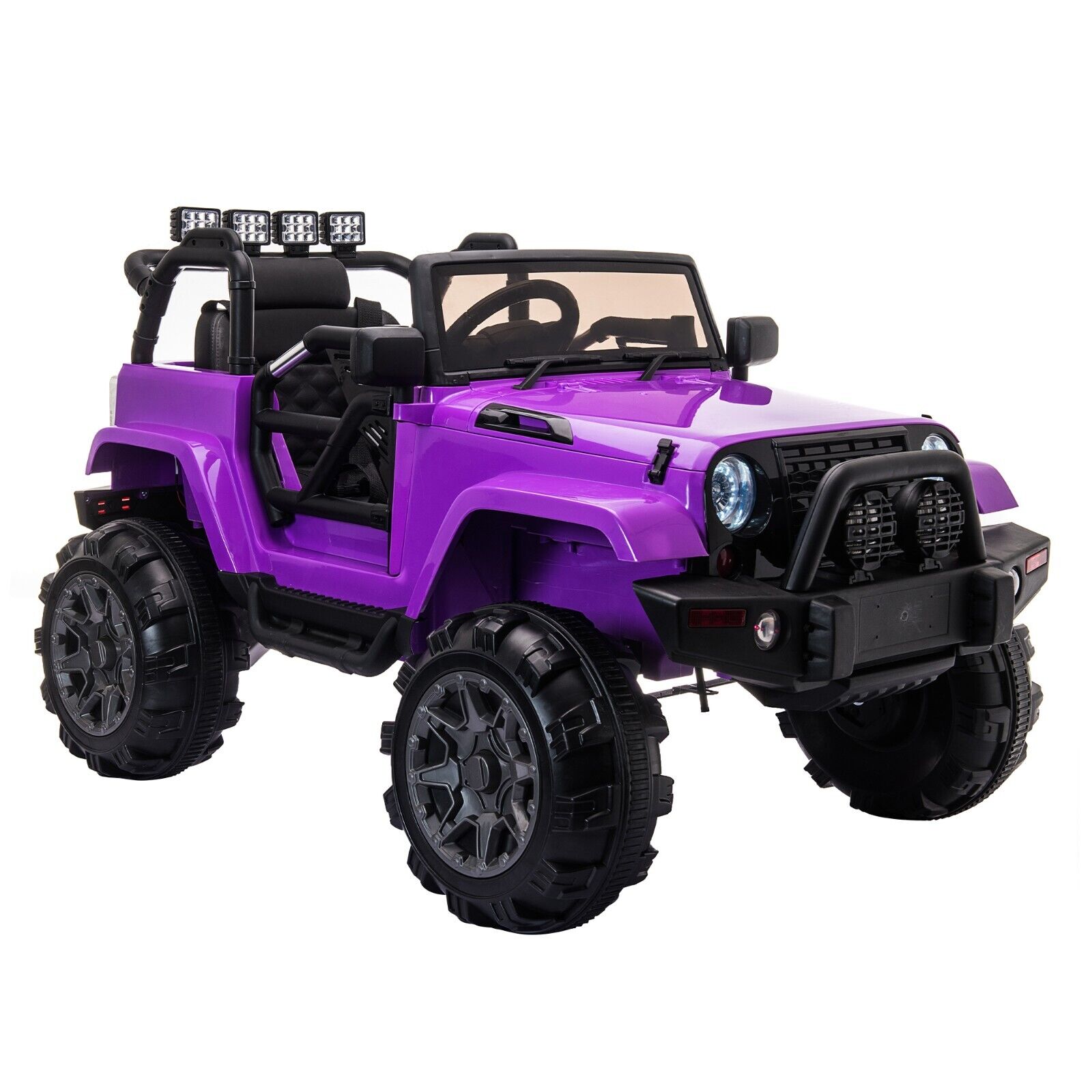 TOBBI 12V Kids Electric Truck with Remote Control, Music, and Horn - Fun Ride-On Car for Children