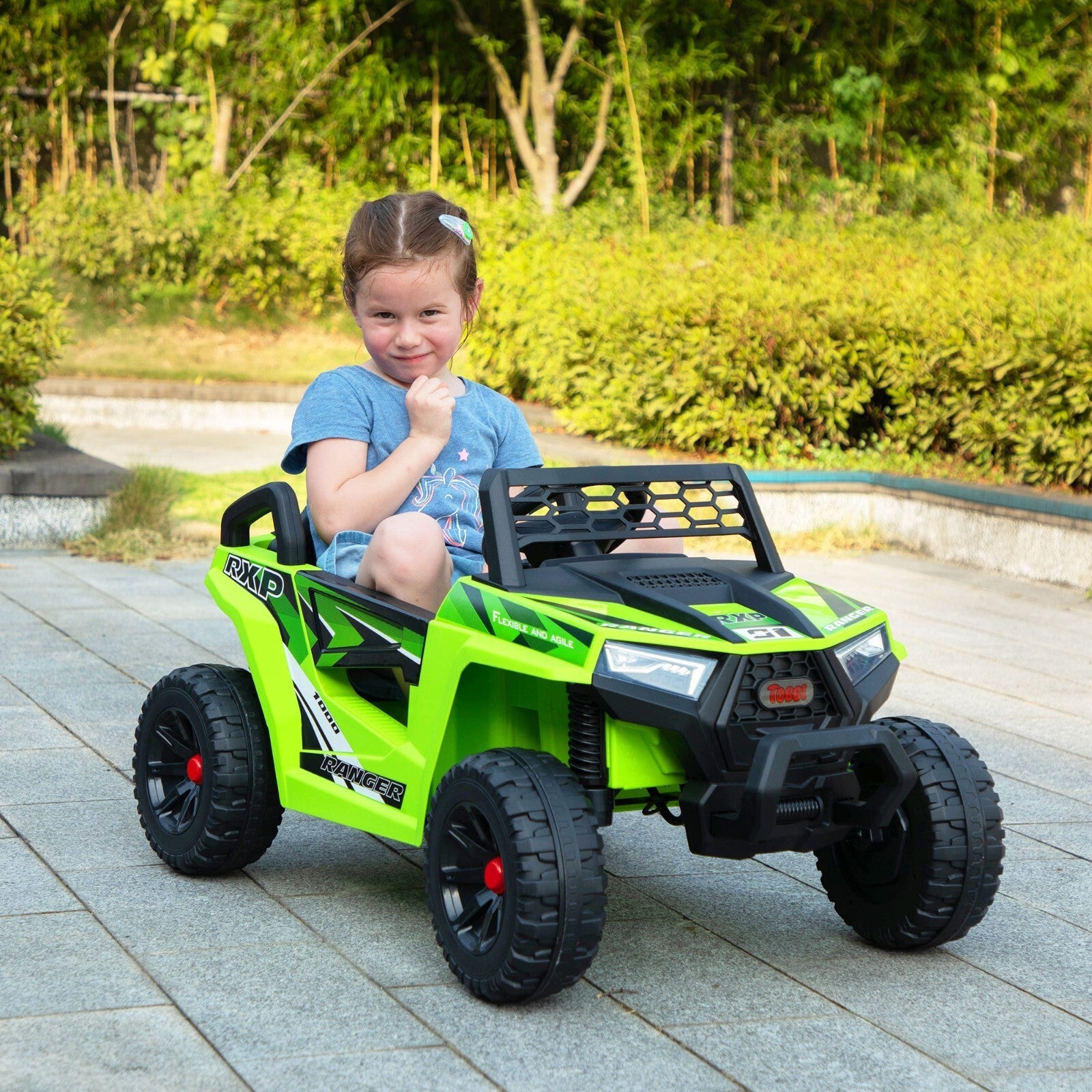 12V Kids Electric Off-Road UTV Toy Car with LED Lights