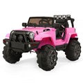 TOBBI 12V Kids Electric Wrangler Ride On Toy with Remote Control