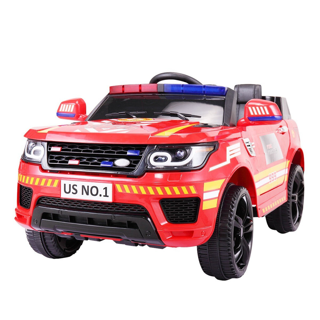 12V Kids Electric Police Ride-On Car with Remote Control and Siren