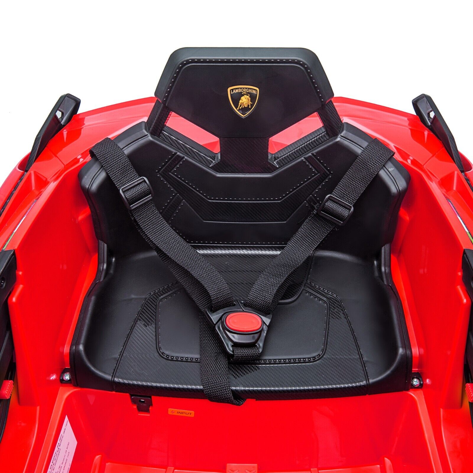 TOBBI 12V Lamborghini SIAN Electric Car for Kids with Remote Control - Red