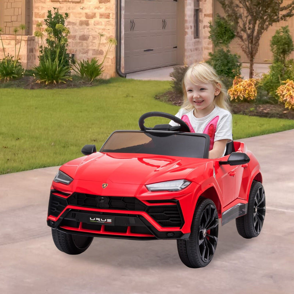 TOBBI 12V Lamborghini Urus Kids Ride-On Car with Remote Control - Licensed Electric Toy in 4 Vibrant Colors