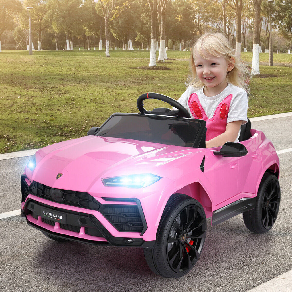 TOBBI 12V Lamborghini Urus Kids Ride-On Car with Remote Control - Licensed Electric Toy in 4 Vibrant Colors