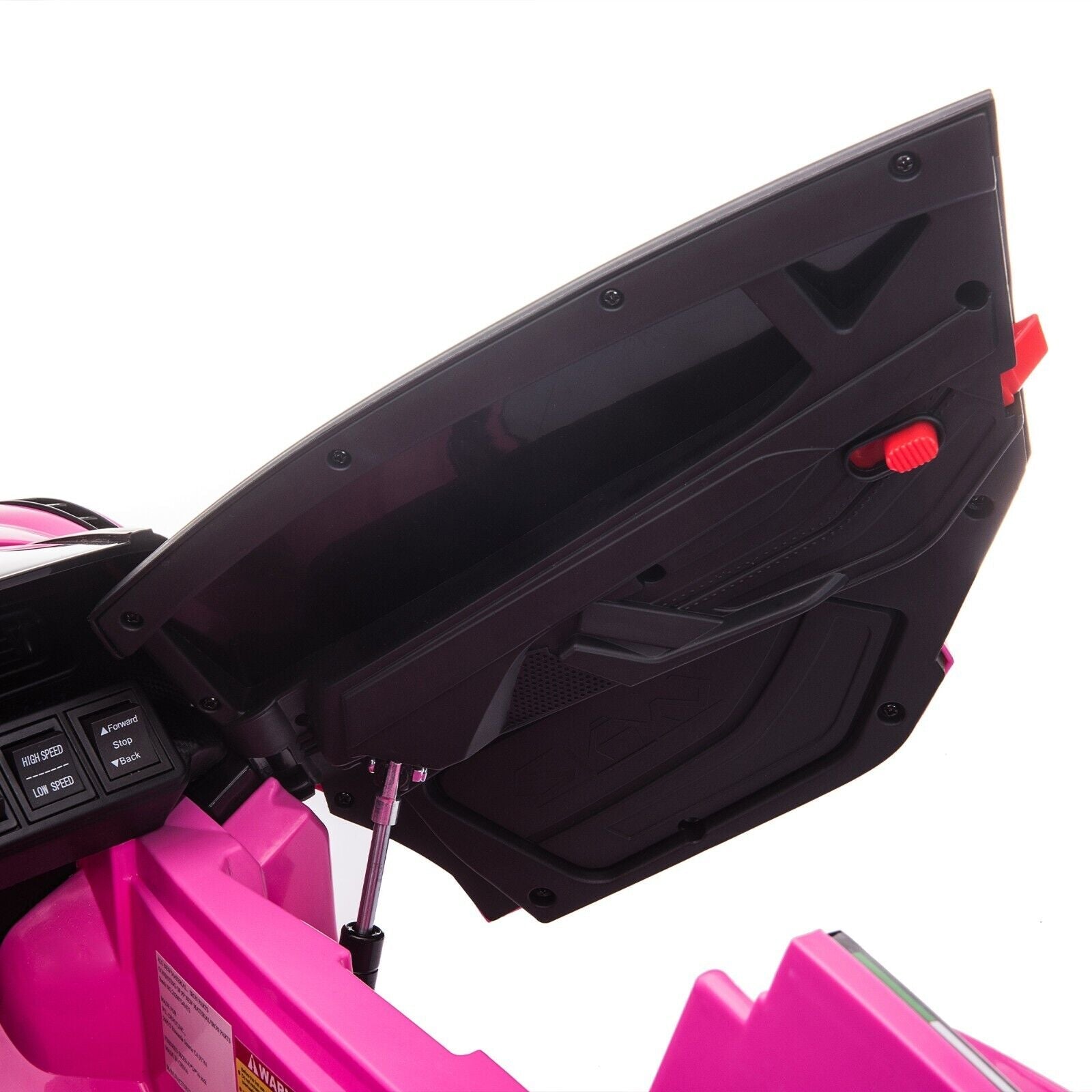 TOBBI 12V Licensed Lamborghini Sian Electric Ride-On Car for Kids with Remote Control