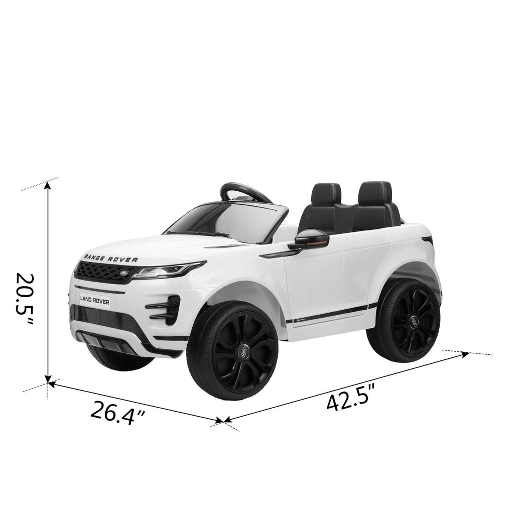 TOBBI 12V Licensed Land Rover Ride On Cars for Kids with Remote Control - Perfect Gift Option