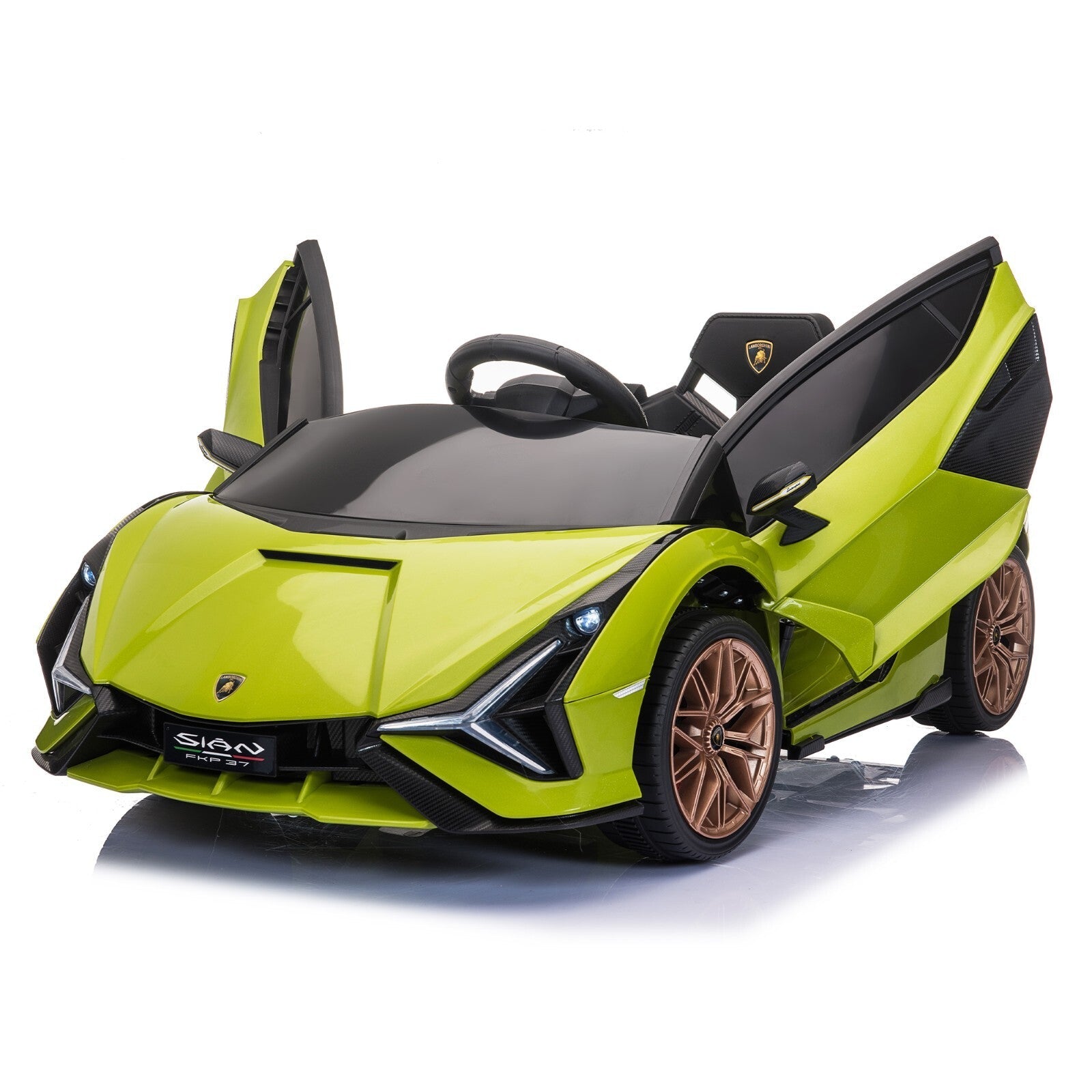 12V Kids Electric Ride-On Car Licensed Lamborghini Sian with Remote Control and MP3 Player