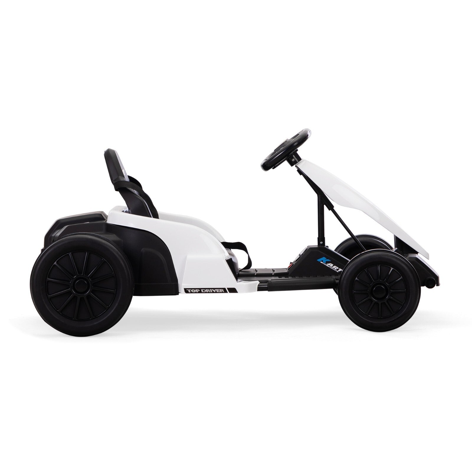 24V Electric Ride-On Go Kart for Kids Ages 4-16 with Drifting and Racing Features