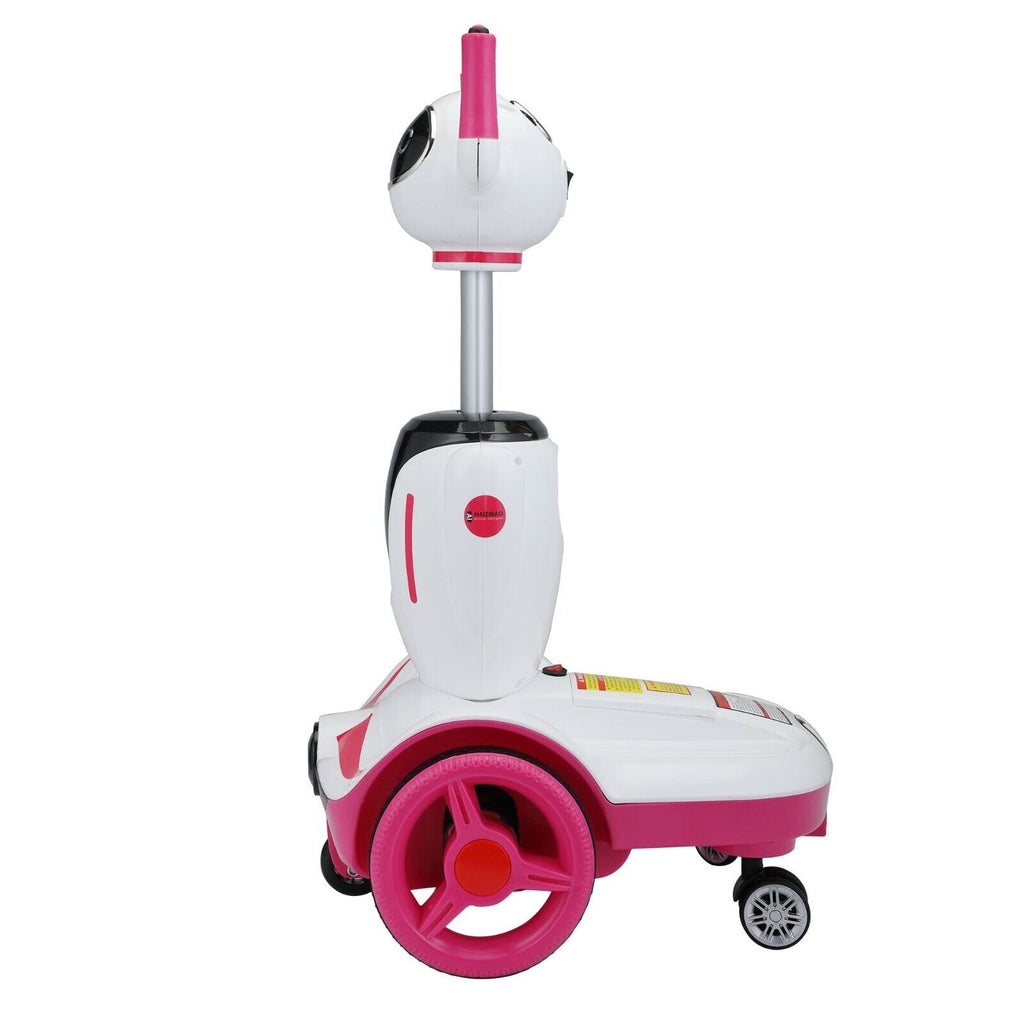 TOBBI 3-in-1 Electric Scooter Robot Buggy: Transformative Ride-On Vehicle with Remote Control