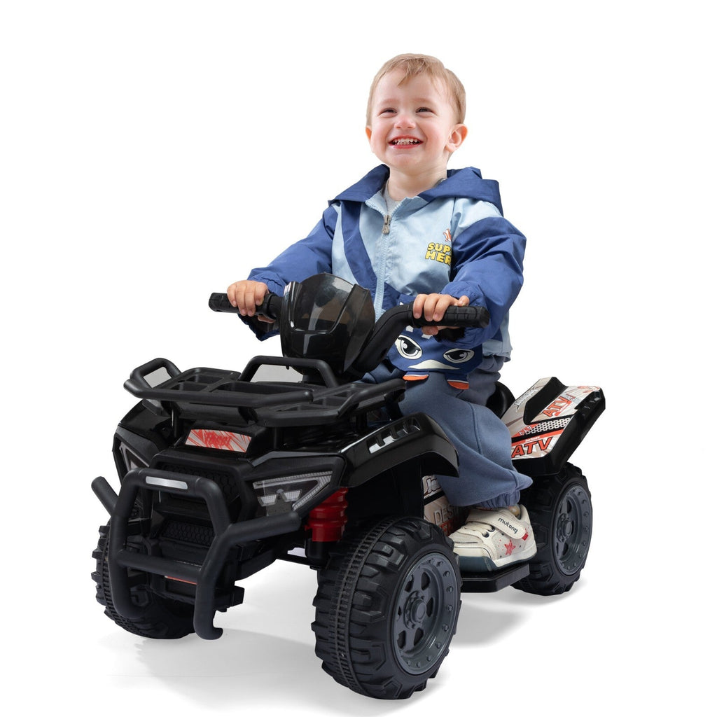 6V Electric Kids Ride-On ATV Quad 4-Wheeler Toy Car with Music