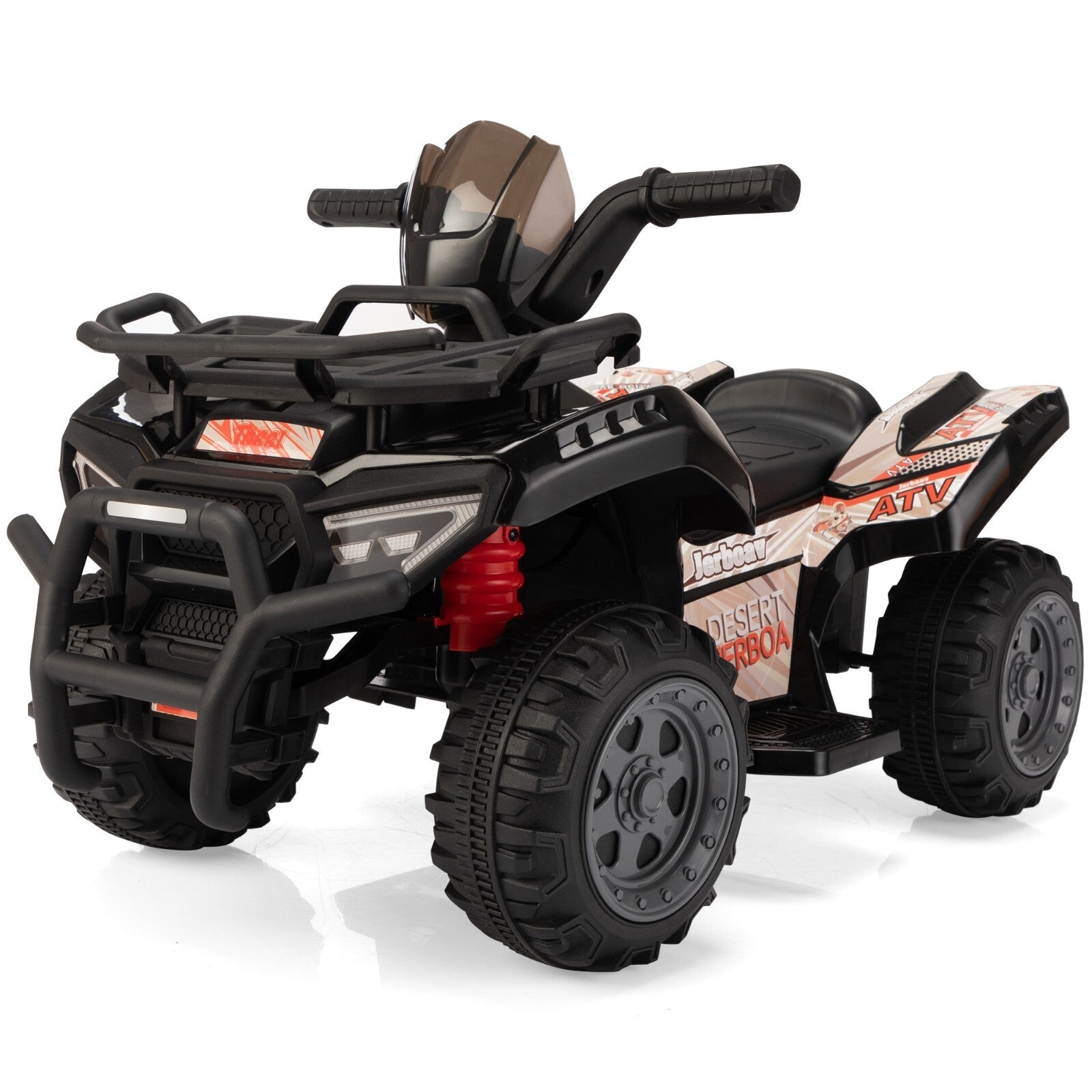 6V Electric Kids ATV Quad 4-Wheeler Ride-On Toy Car with Music