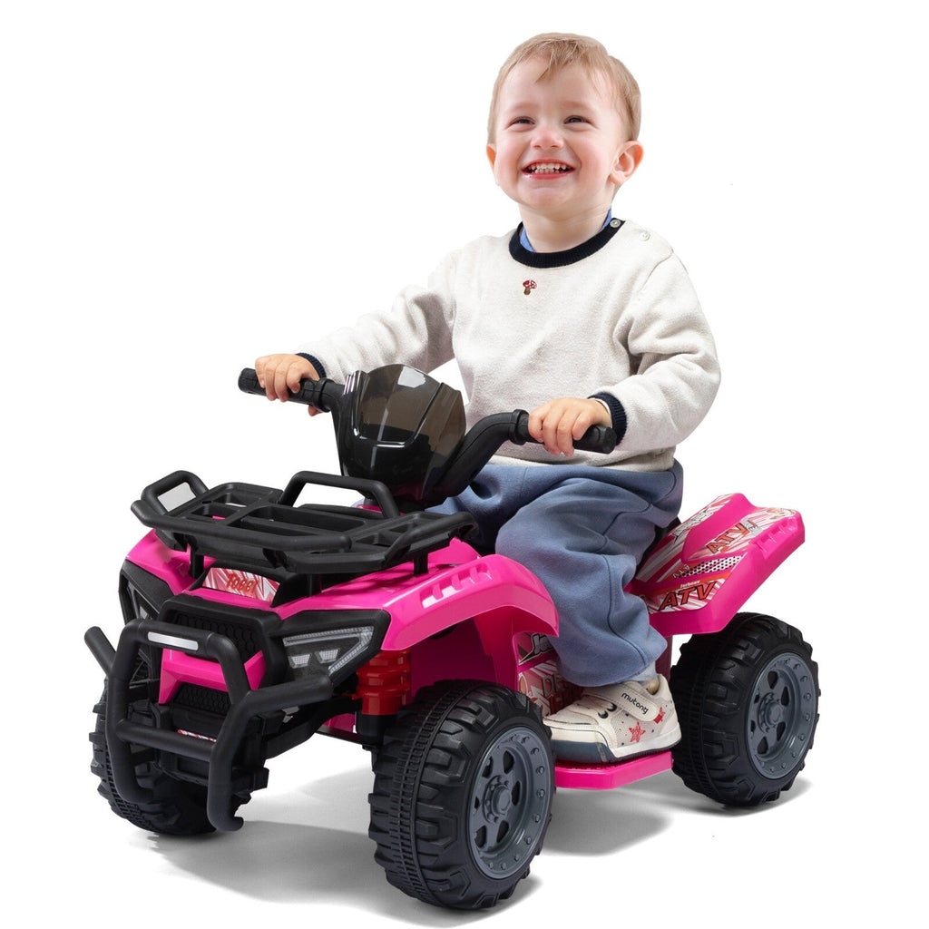 6V Electric Kids ATV Quad 4-Wheeler Ride-On Toy Car with Music