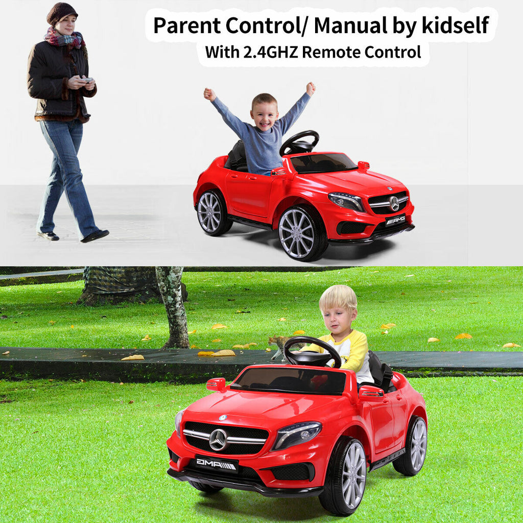 TOBBI Kids Mercedes-Benz Electric Ride-On Car with Remote Control - Red