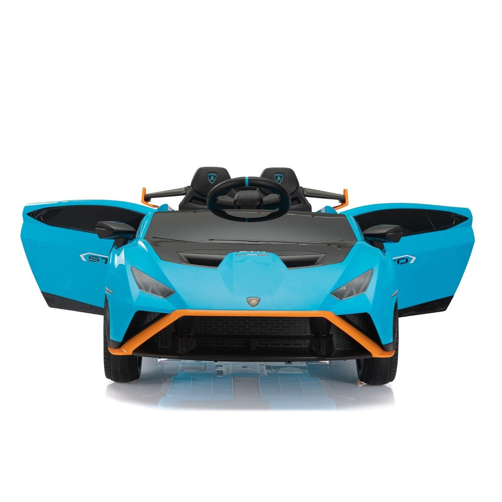 TOBBI Licensed Lamborghini RC 12V Electric Ride-On Car for Kids