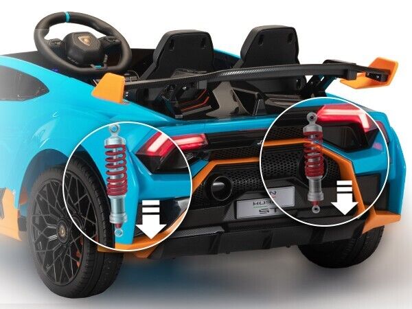 TOBBI Licensed Lamborghini STO 12V Electric Ride On Car with Remote Control for Kids