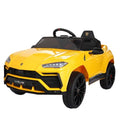 TOBBI Licensed Lamborghini Urus Kids Ride on Car: 12V Electric Four-Wheel Fun for Little Drivers