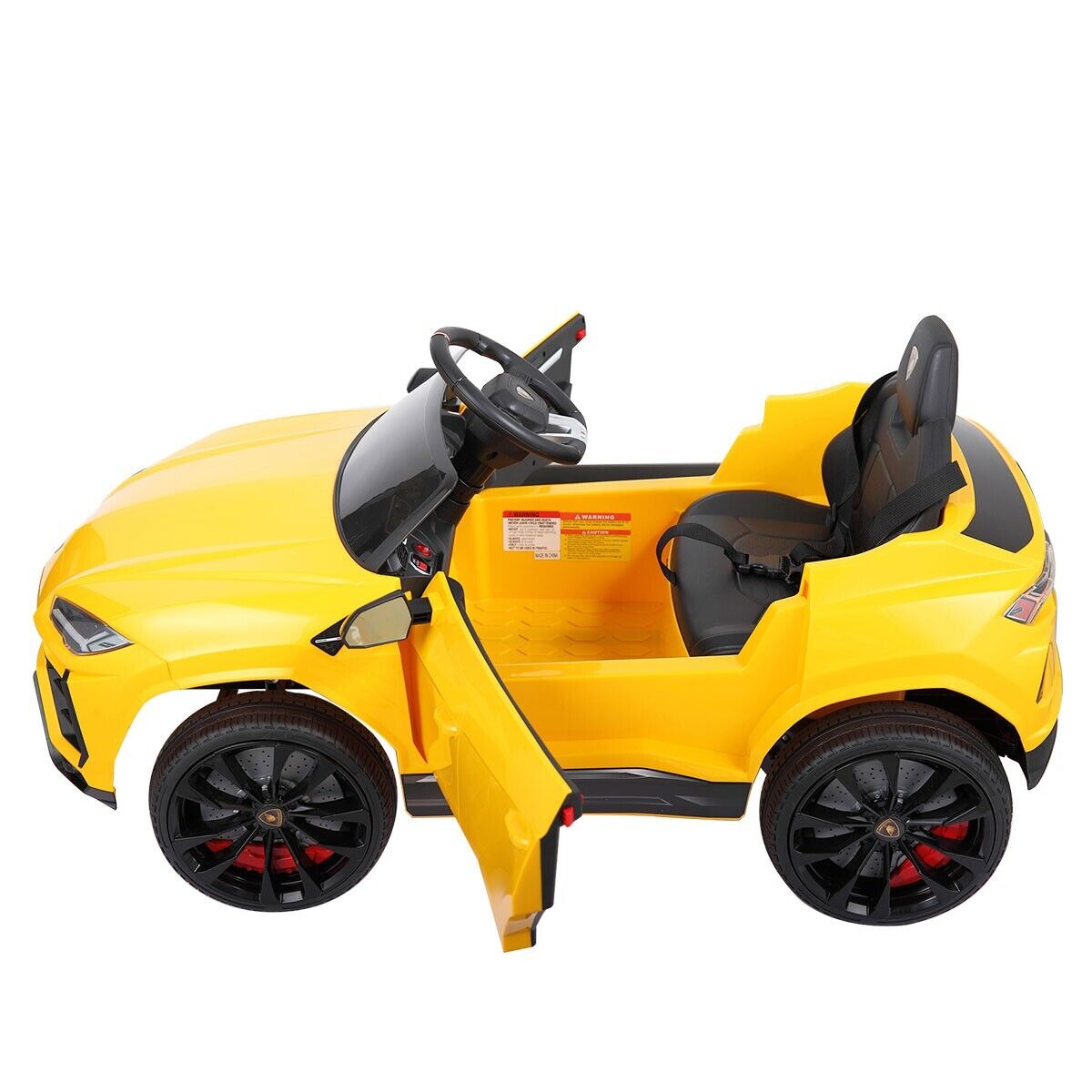TOBBI Licensed Lamborghini Urus Kids Ride on Car: 12V Electric Four-Wheel Fun for Little Drivers