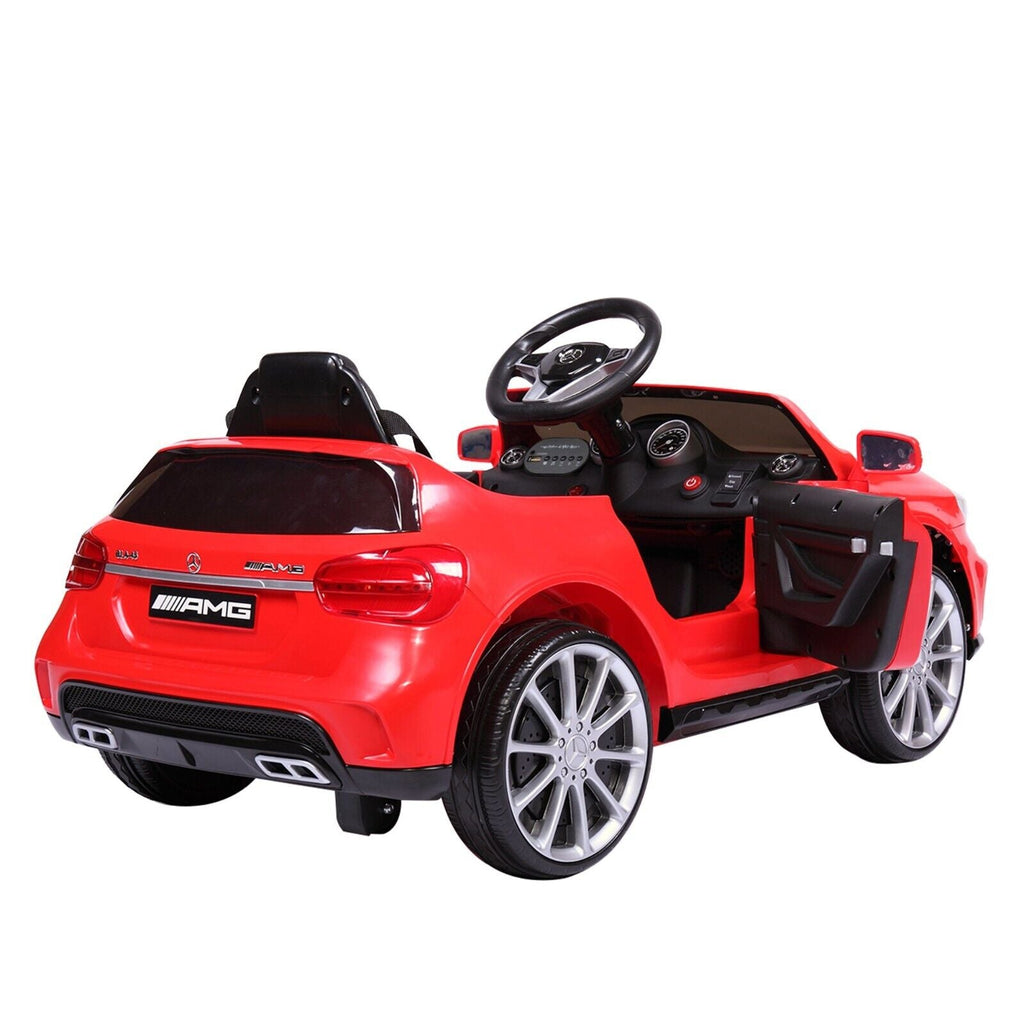 TOBBI Licensed Mercedes Benz Ride-On Car for Kids with Remote Control and Opening Doors - Red
