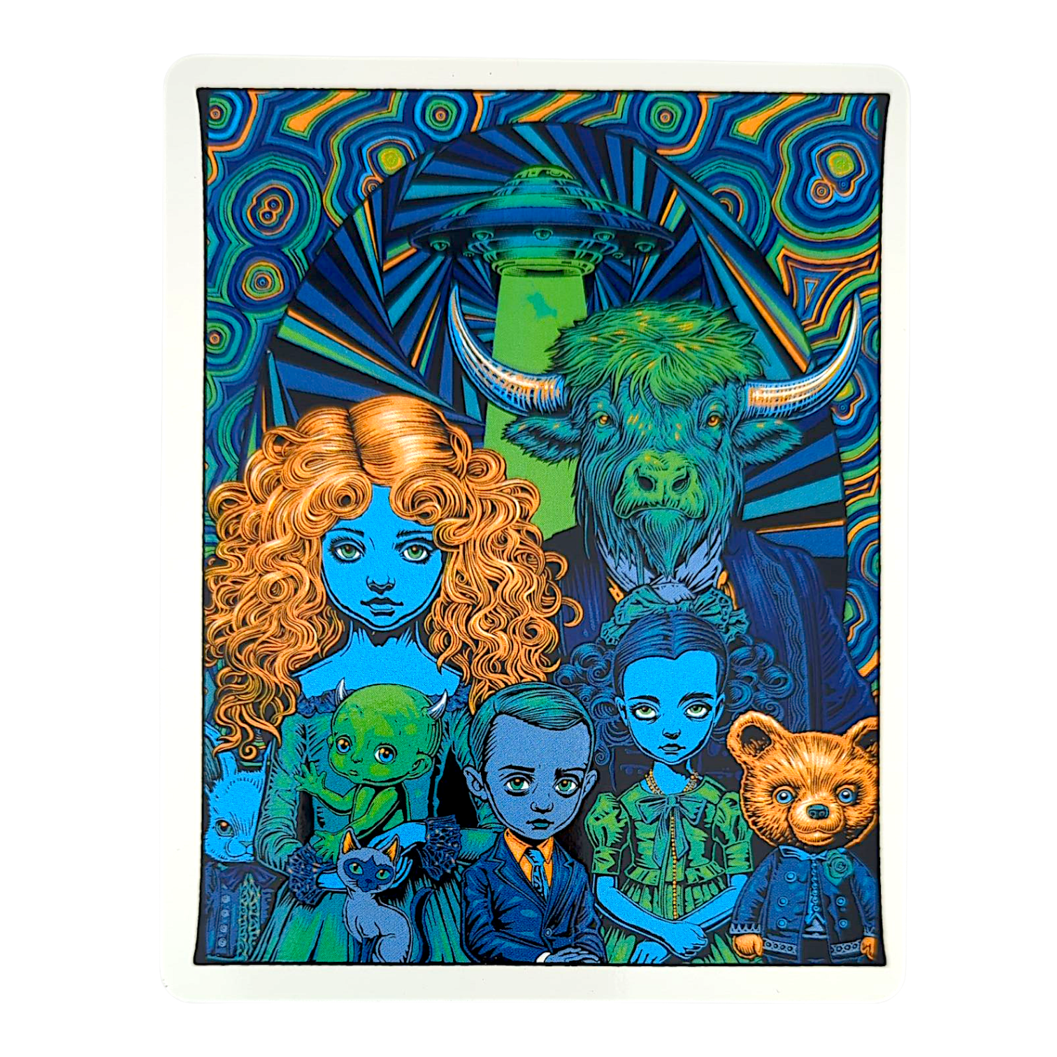 Todd Slater Family Sticker