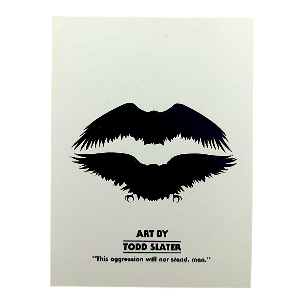 Todd Slater Occasional Acid Flashback (The Dude) Sticker