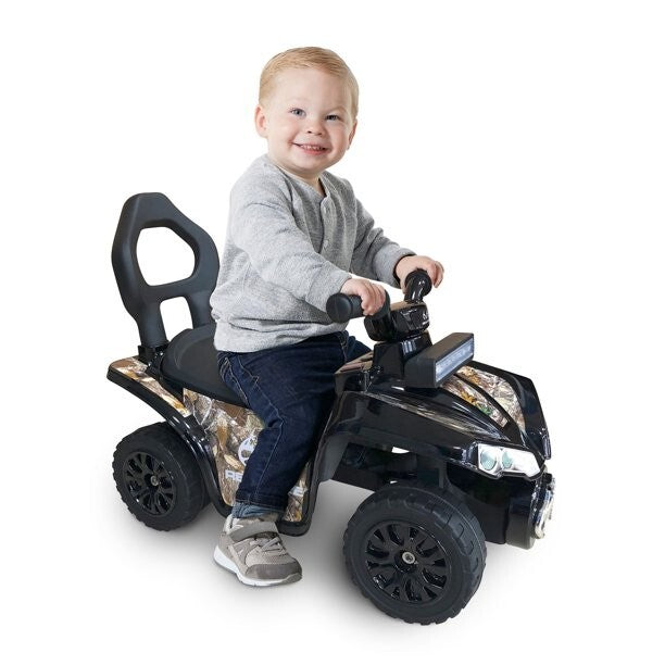Toddler Four-Wheeler Ride-On ATV with Realtree Camo for Indoor and Outdoor Play