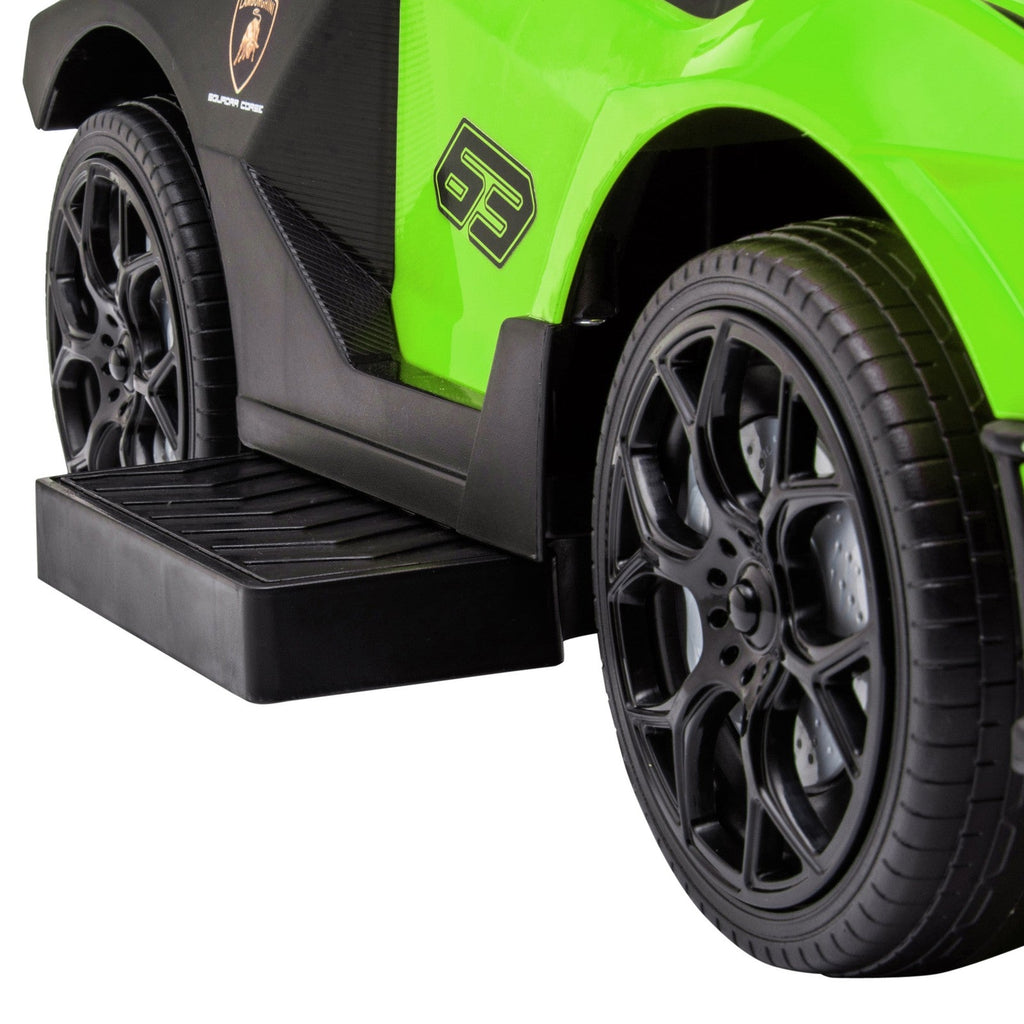 Green Toddler Push and Walking Car Stroller for Ages 1-3