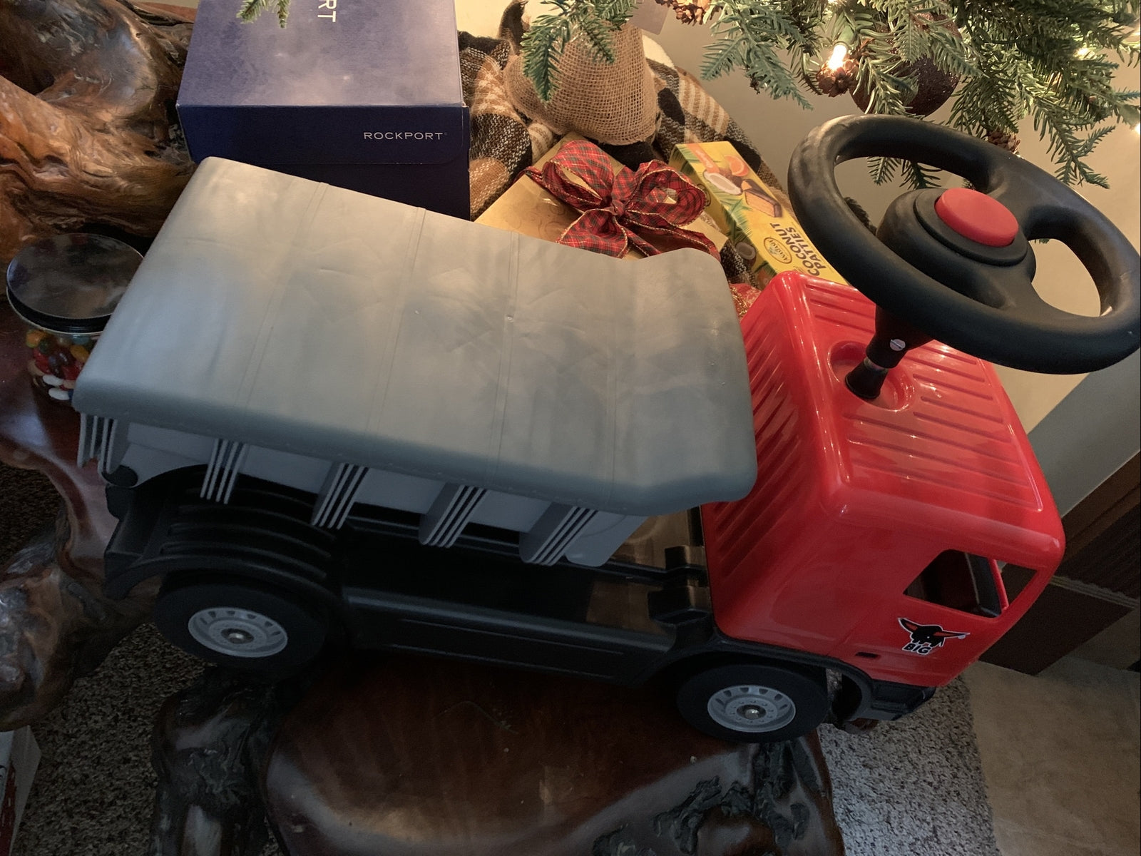 Mercedes Dump Truck Ride-On Toy for Toddlers with Sturdy Wheels