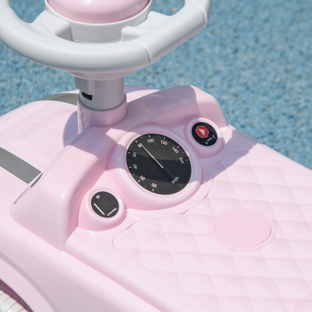 Pink Toddler Ride-On Foot-to-Floor Sliding Car Toy