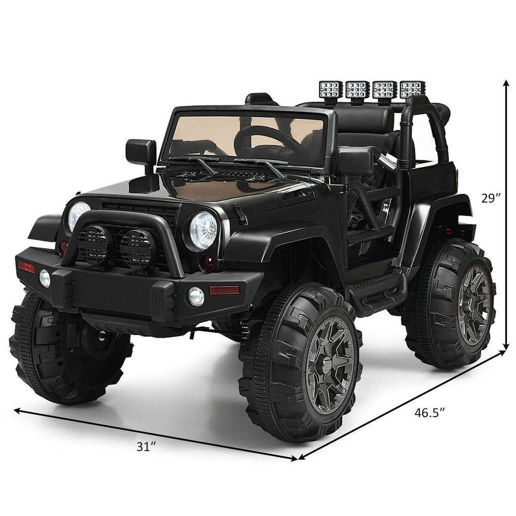 Kids Electric Ride-On Truck with 2.4 GHz Remote Controller