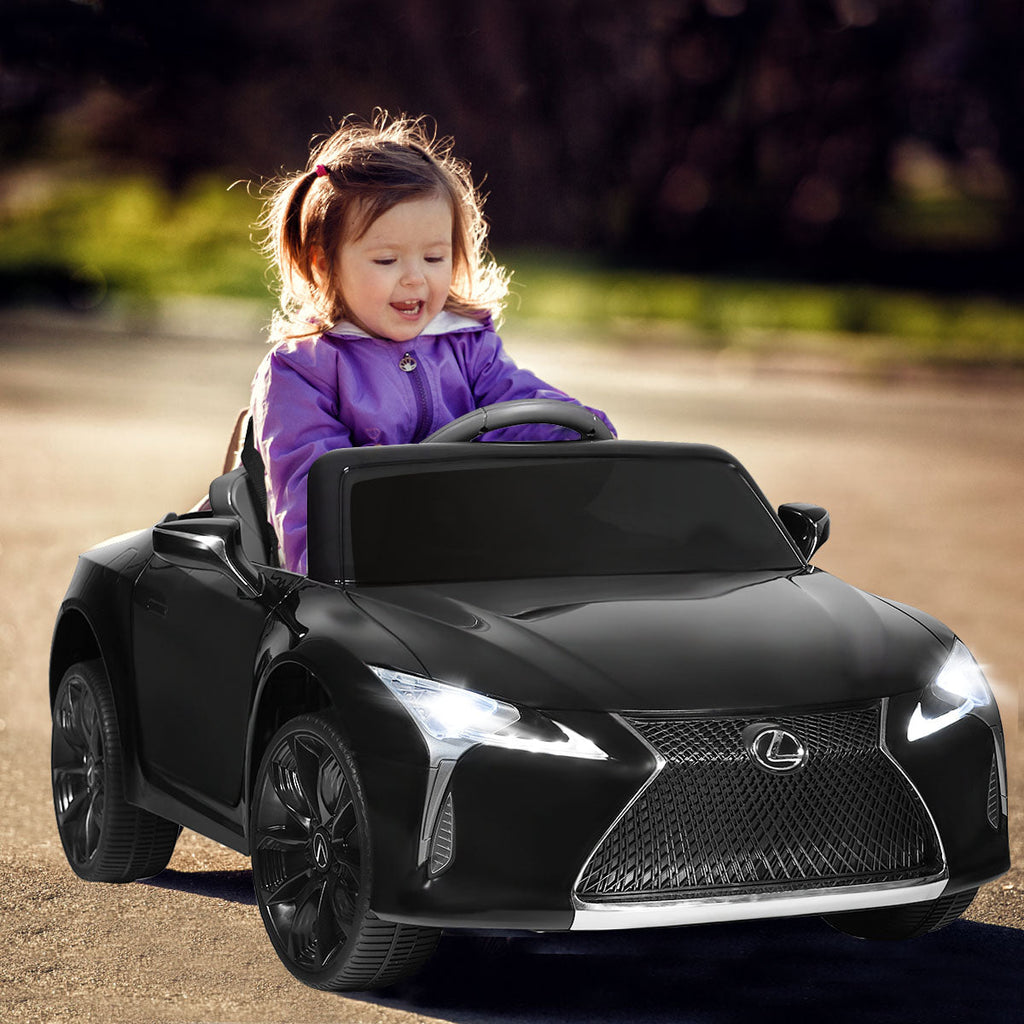 Licensed Electric Kids Ride-On Car with Remote Control Black