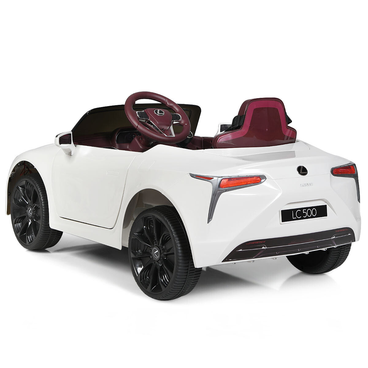 Licensed Electric Kids Ride-On Car with Remote Control Black